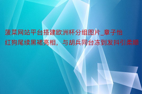 菠菜网站平台搭建欧洲杯分组图片_章子怡红狗尾续黑裙亮相，与胡兵同台冻到发抖引柔顺